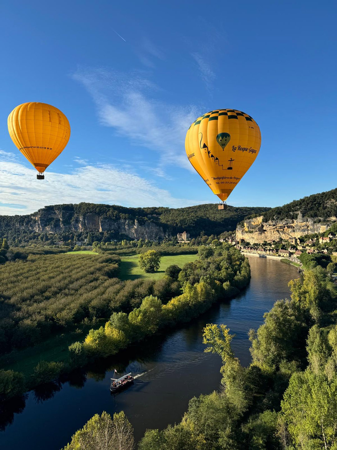 vol touristique montgolfière perigord activite insolite dordogne vallee perigord noir 14