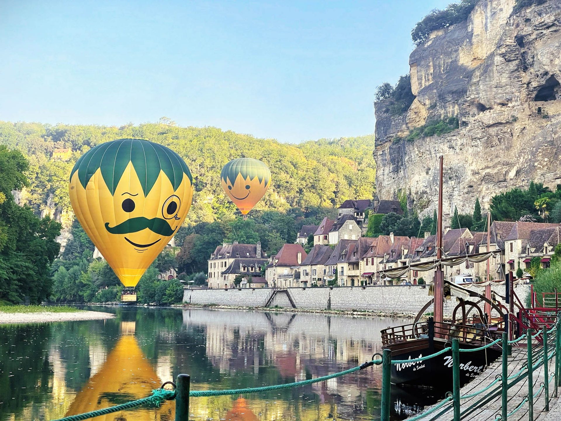 vol touristique montgolfière perigord activite insolite dordogne vallee perigord noir 4