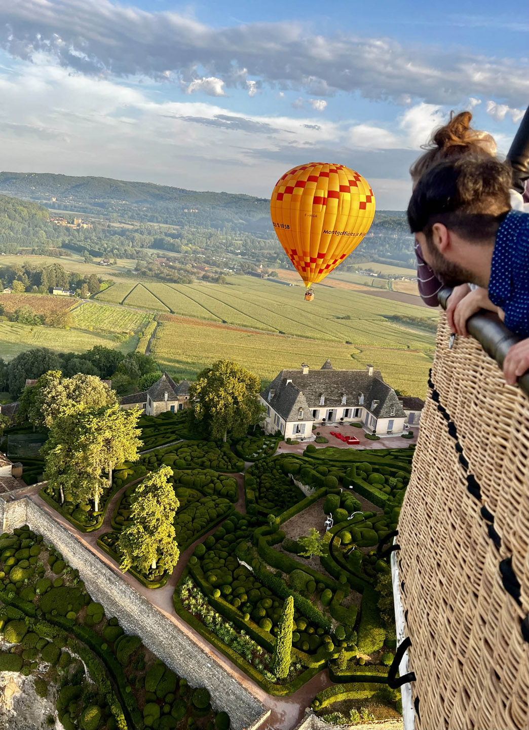vol touristique montgolfière perigord activite insolite dordogne vallee perigord noir 8