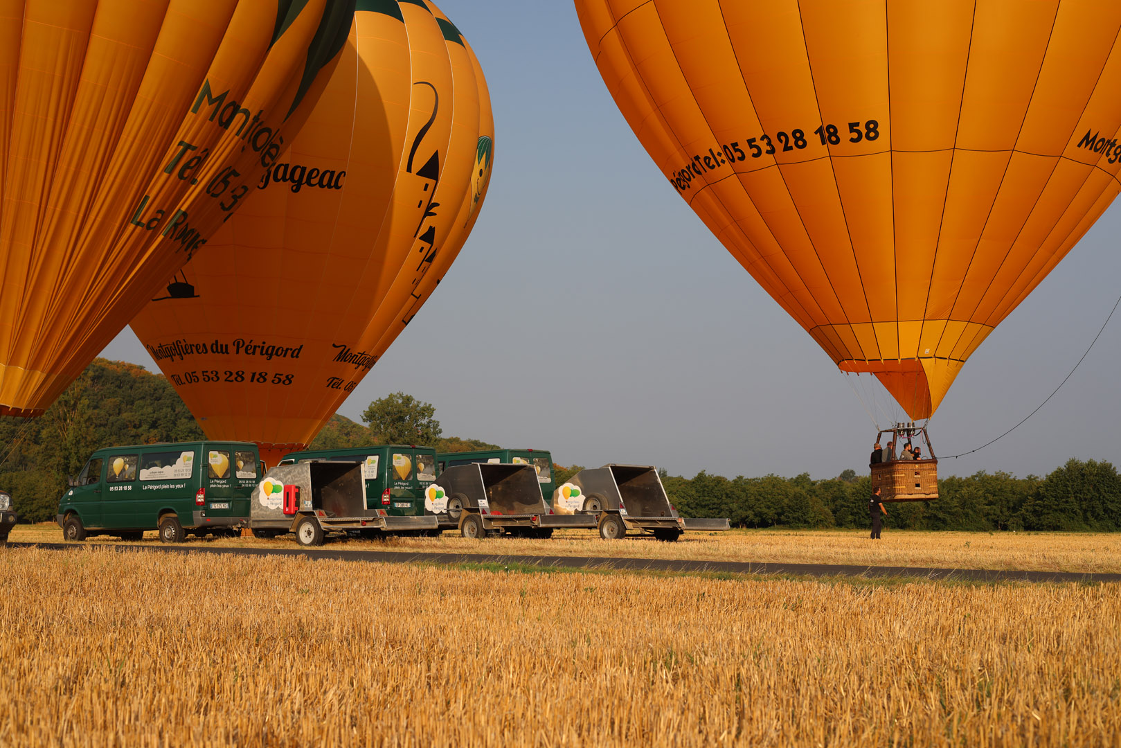 decollage vol touristique montgolfière perigord experience unique dordogne vallee perigord noir 3